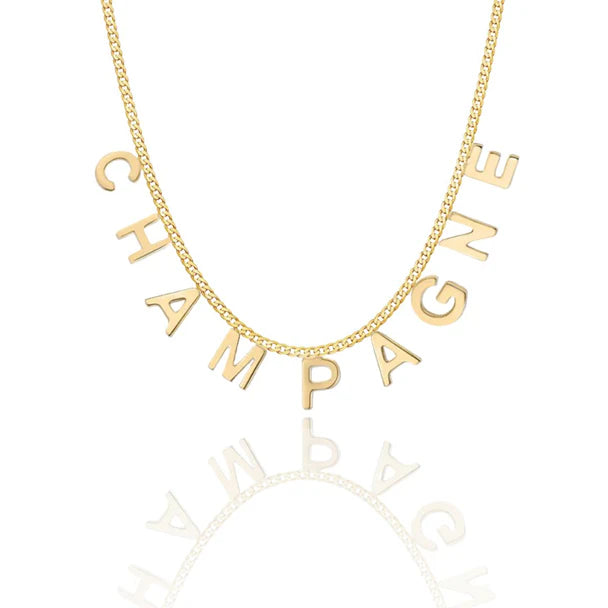 Champagne Necklace