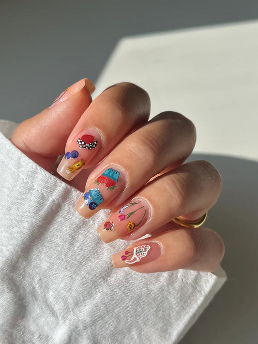 Farmer's Market Nail Decals