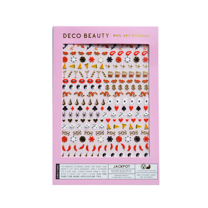 Jackpot Nail Decals