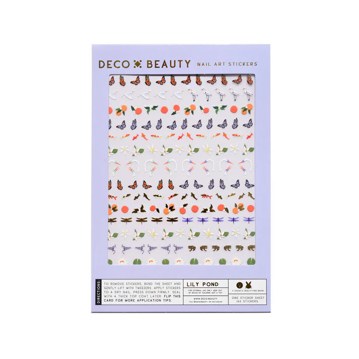 Lilly Pond Nail Decals