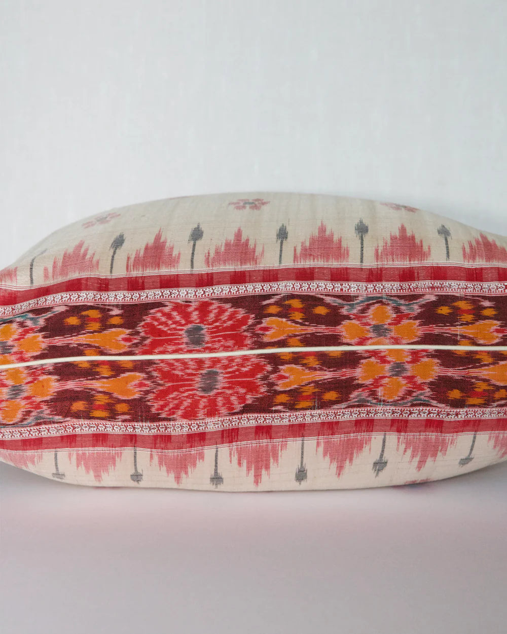 Pearl Vintage Silk Sari Pillow Cover 20x20