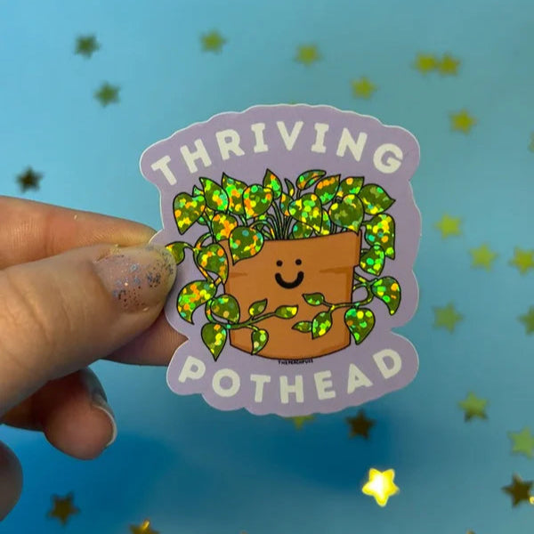 Thriving Pothead Sticker