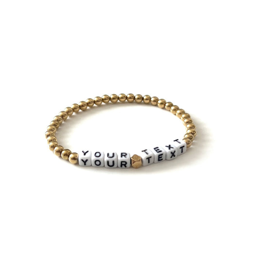 "Your Text" Bracelet