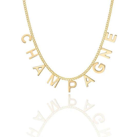 Champagne Necklace