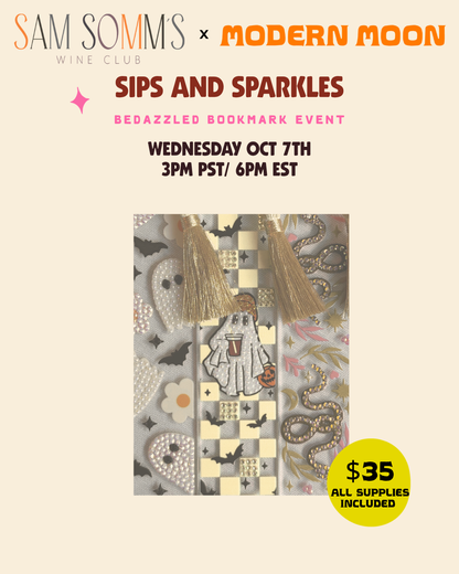 SIPS + SPARKLES OCT 7TH WITH SAM SOMM WINE CLUB