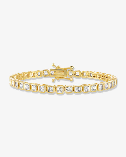 Sophie Square Tennis Bracelet