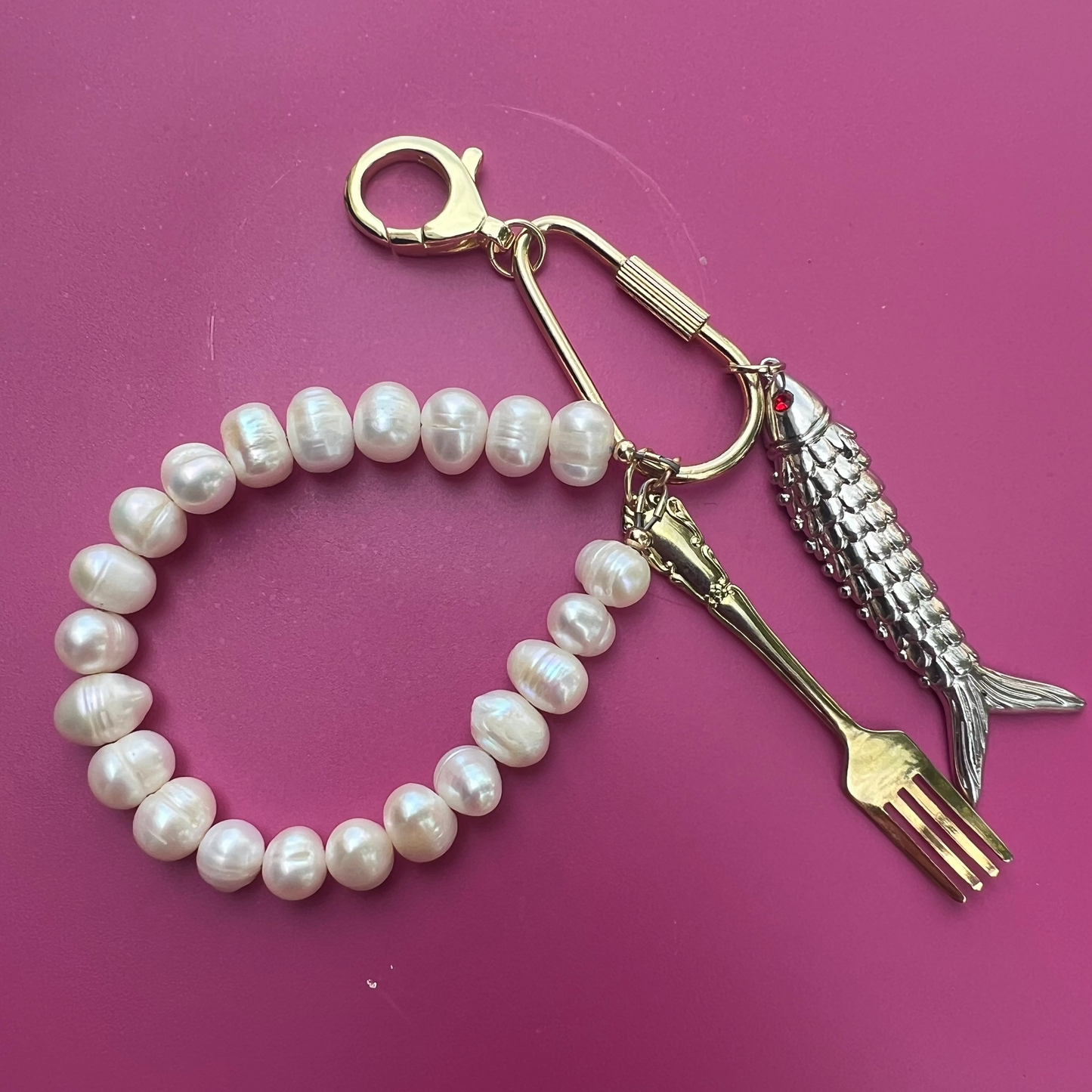 Sardine Summer Keychain