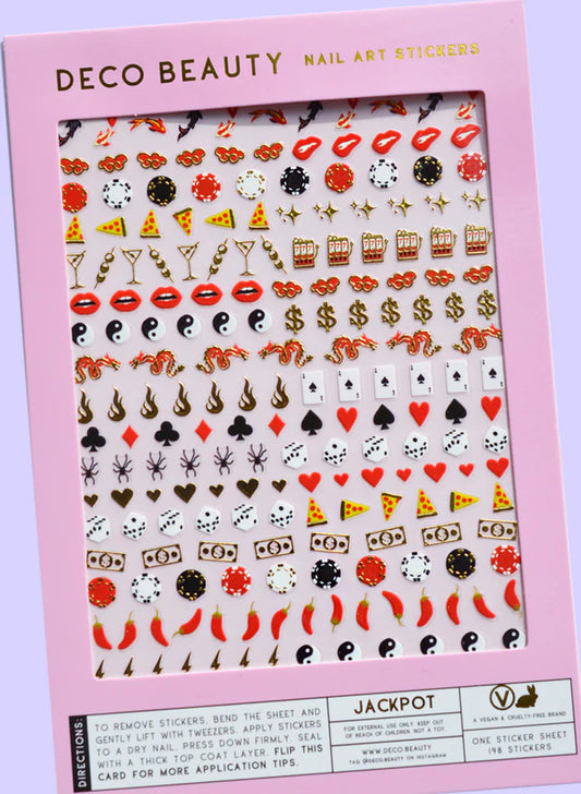 Jackpot Nail Decals