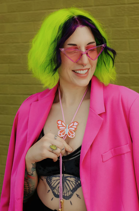 Butterfly Bolo Tie