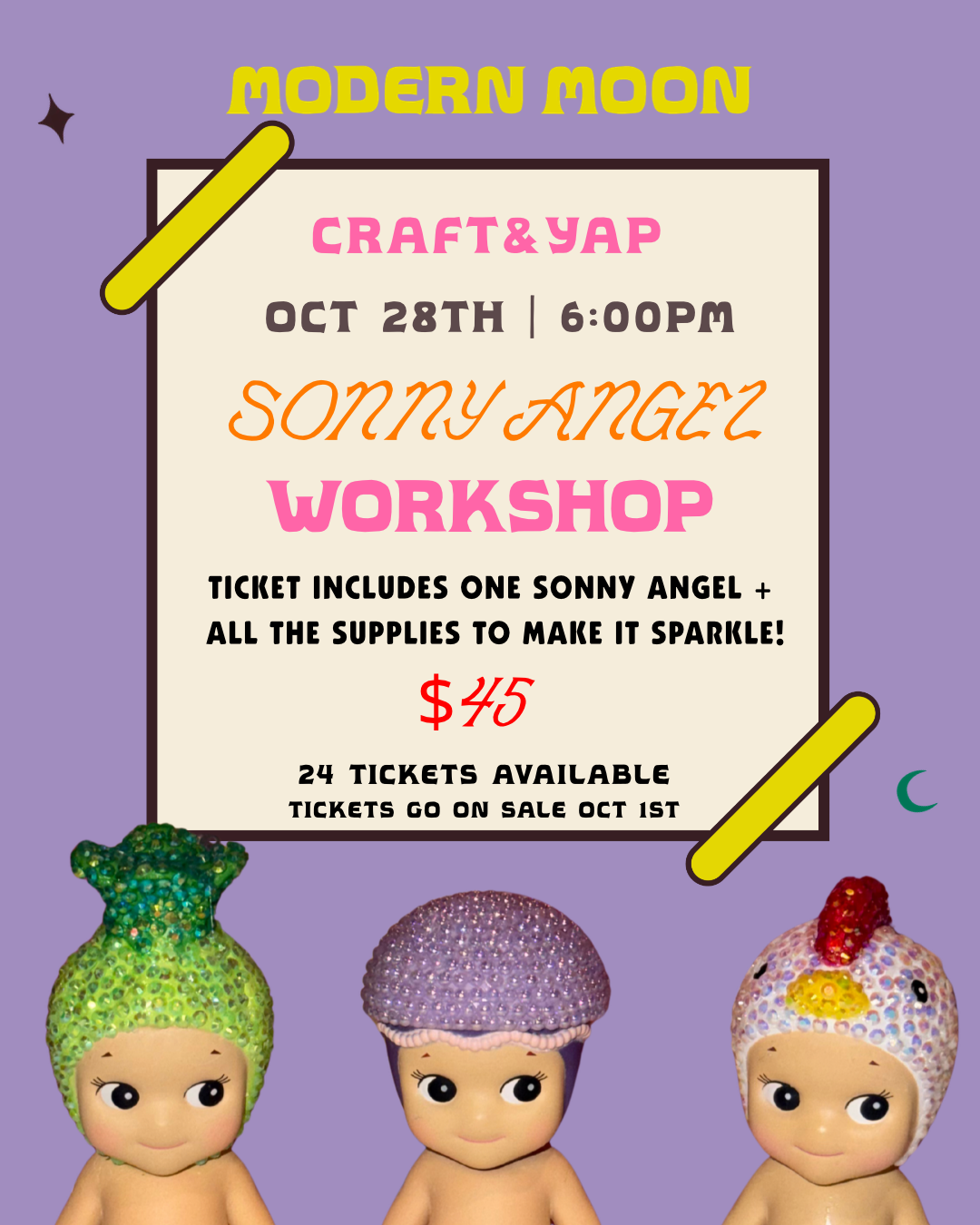 craft + yap: sonny angel additon