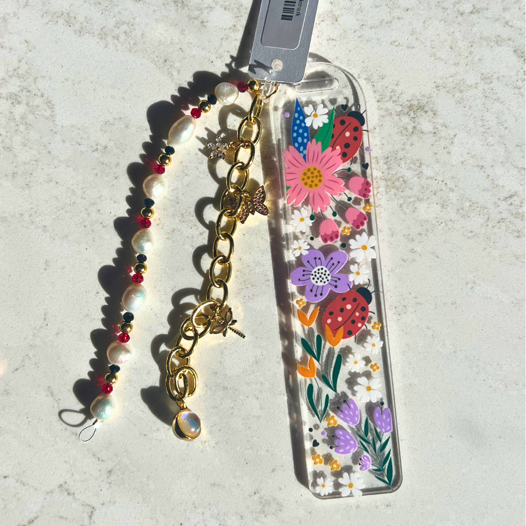Charmed and Beaded Book Marks