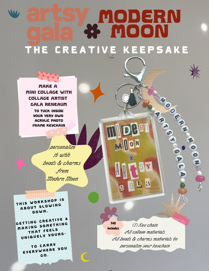 Collage + Charm: Arty Gala + Modern Moon - Nov 7th