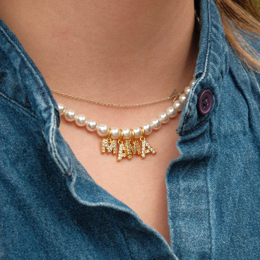 Mama Pearl Necklace