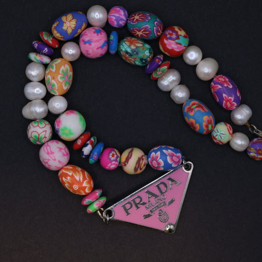Prada Charm Necklace